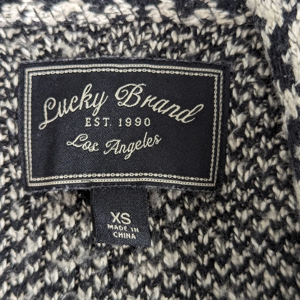 Lucky Brand Open-Front Cardigan Size XS - Picture 2 of 5